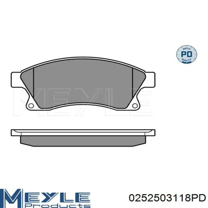 Купить D296E Dafmi Колодки тормозные