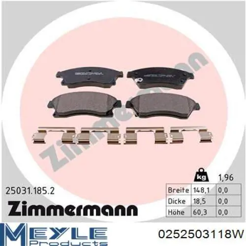 Купить 42570931 Opel Колодки тормозные