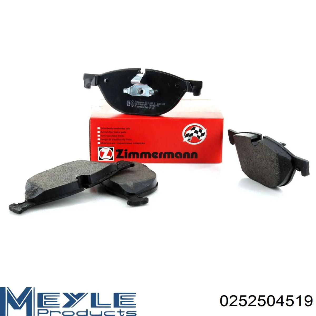 Передние тормозные колодки 161409 Power Stop