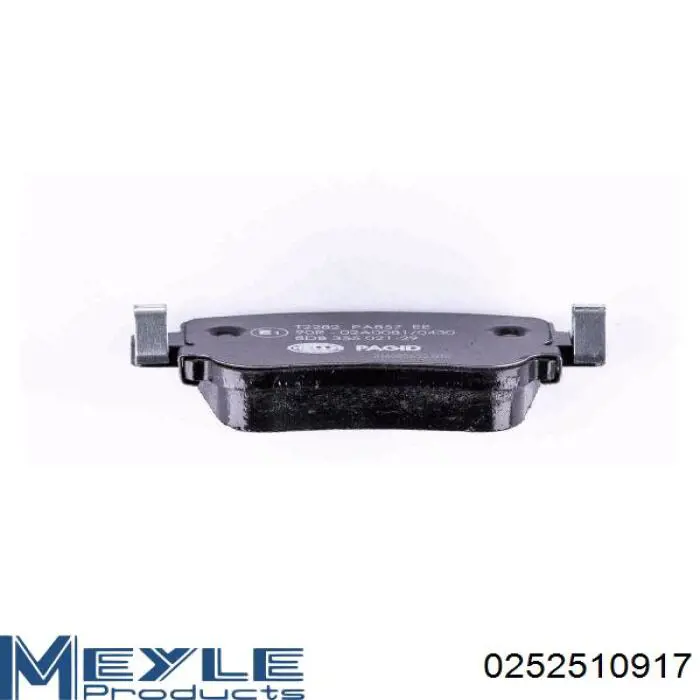D418E Dafmi Колодки тормозные дисковые комплект