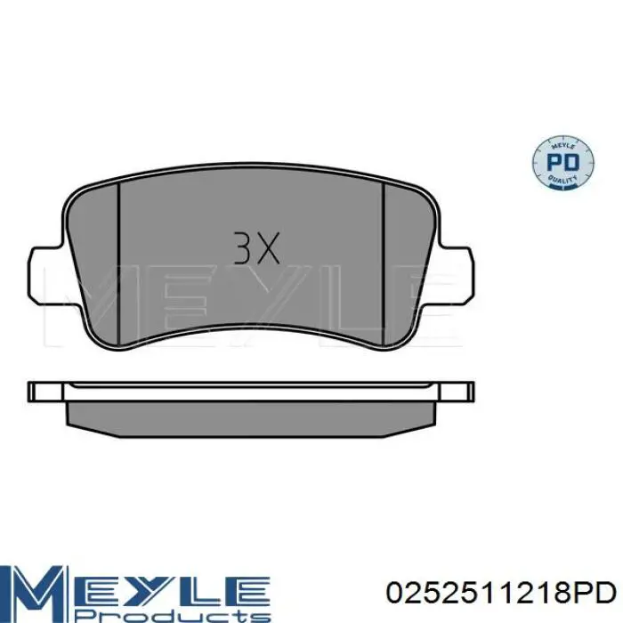 Купить RD3323DB1903 Rider Колодки тормозные задние, дисковые