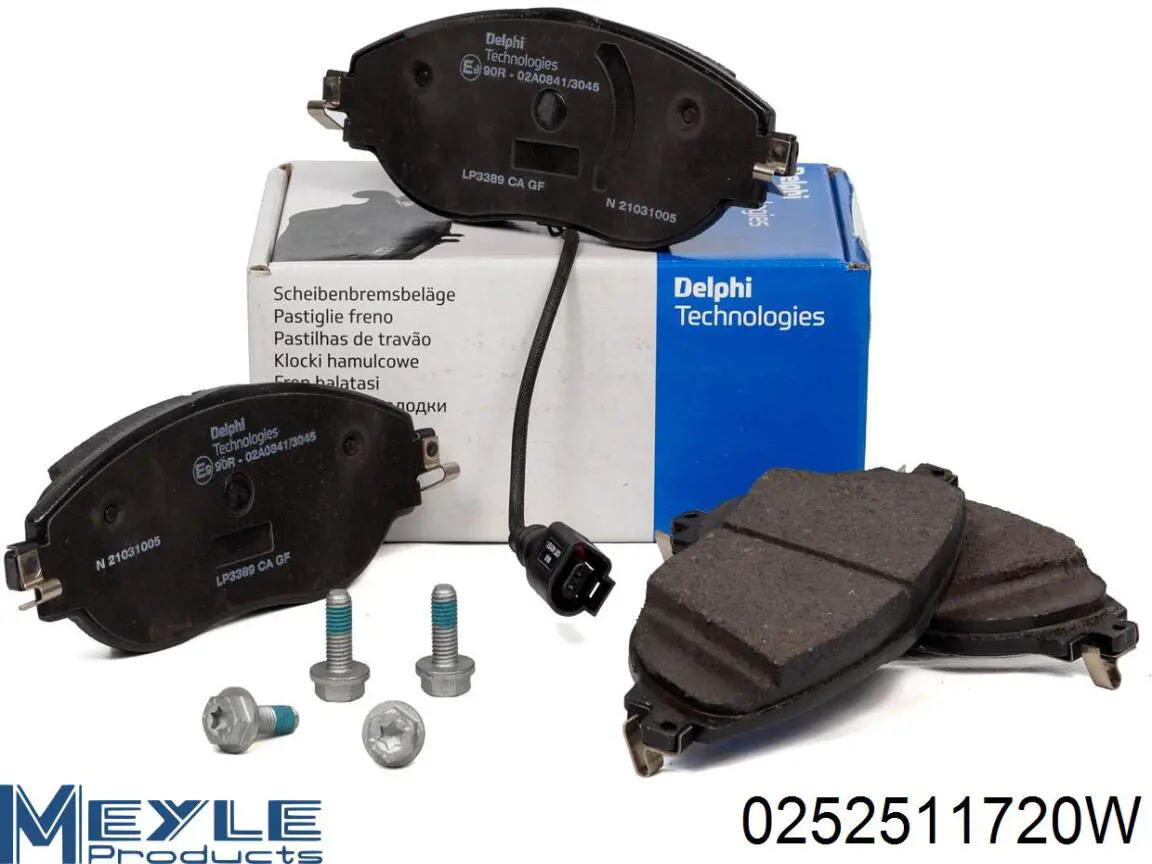 Передние тормозные колодки 302416 VALEO