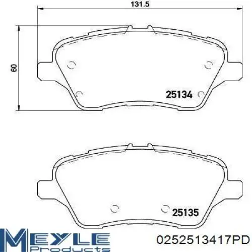Передние тормозные колодки 193018 Maxgear