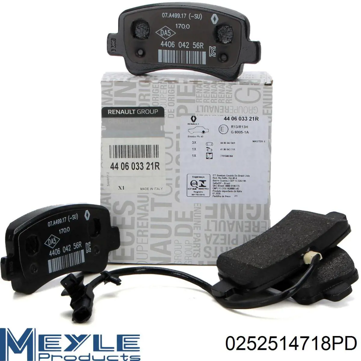 Передние тормозные колодки 872147 VALEO
