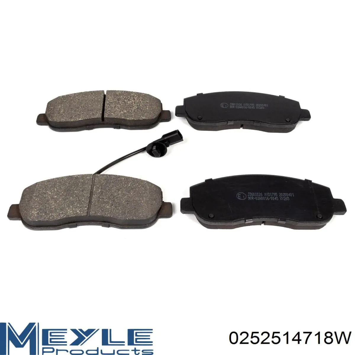 Колодки Meyle 0252514718W цена, от 37.90 USD