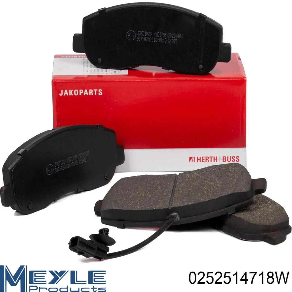 Купить 0252514718W Meyle Колодки тормозные