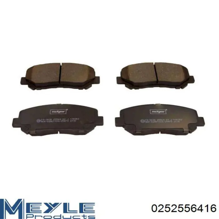 Передние тормозные колодки 573787J Jurid/Bendix