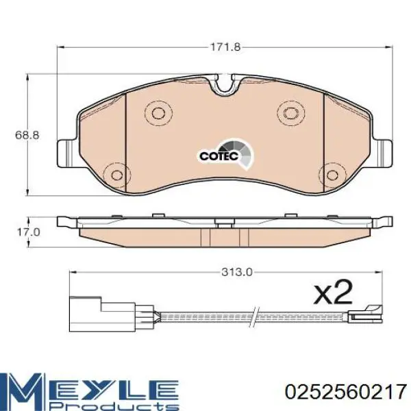 Купить 872002 VALEO Колодки тормозные