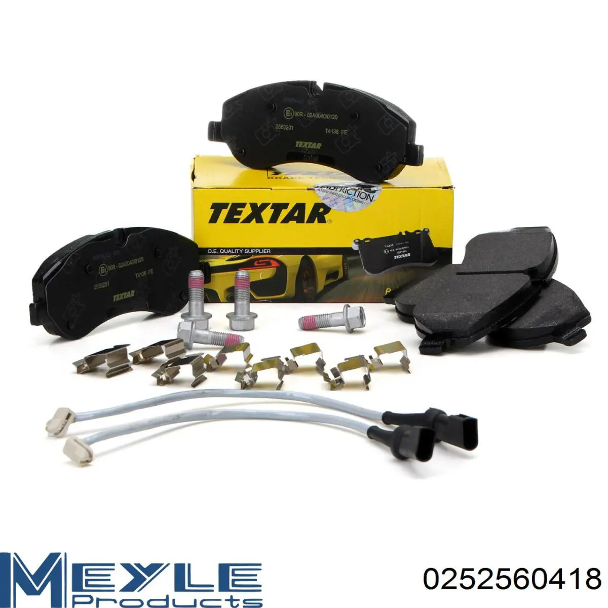 Колодки дисковые  Meyle 0252560418 цена, от 27.37 USD