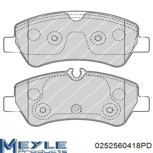 Купить 2480690 Ford Колодки тормозные задние, дисковые