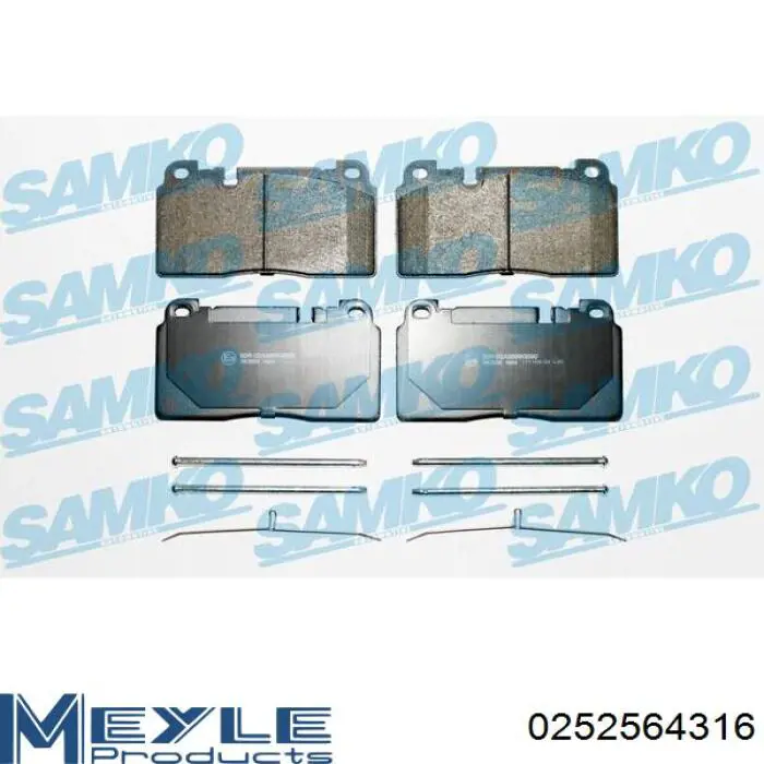 Передние тормозные колодки 986494702 Bosch