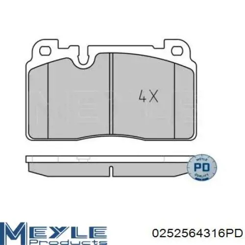 Передние тормозные колодки 231663 Power Stop