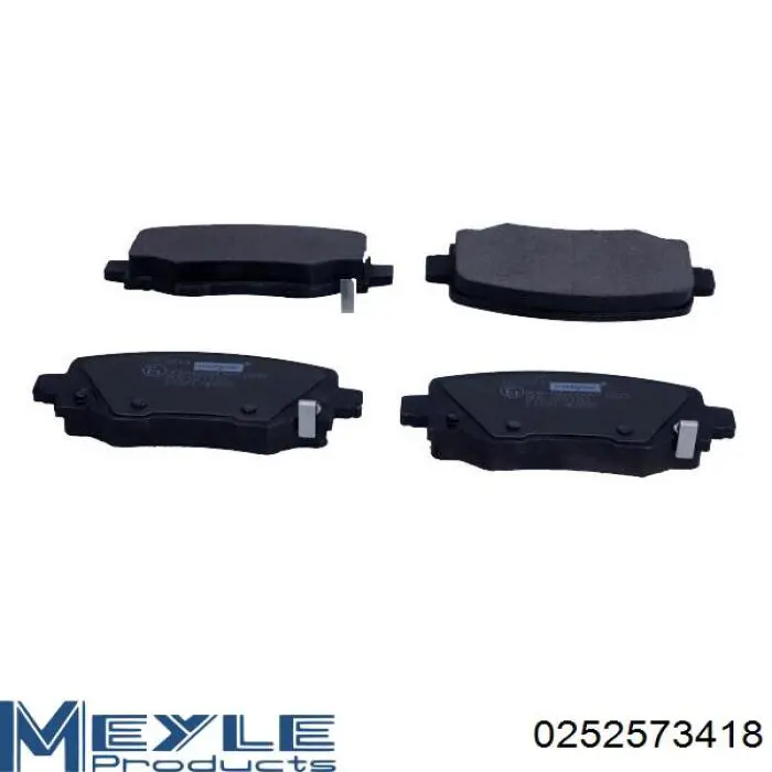Задние тормозные колодки 161734 Power Stop
