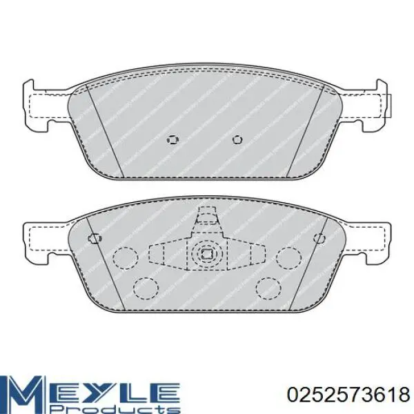 Купить 573460B Jurid/Bendix Колодки тормозные