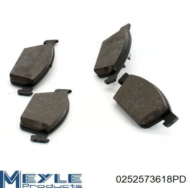 1B1156 Profipower Колодки передние