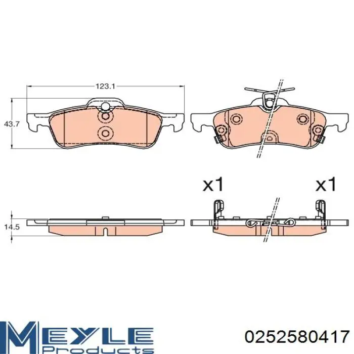 Колодки Brembo P28076X цена, от 56.77 USD