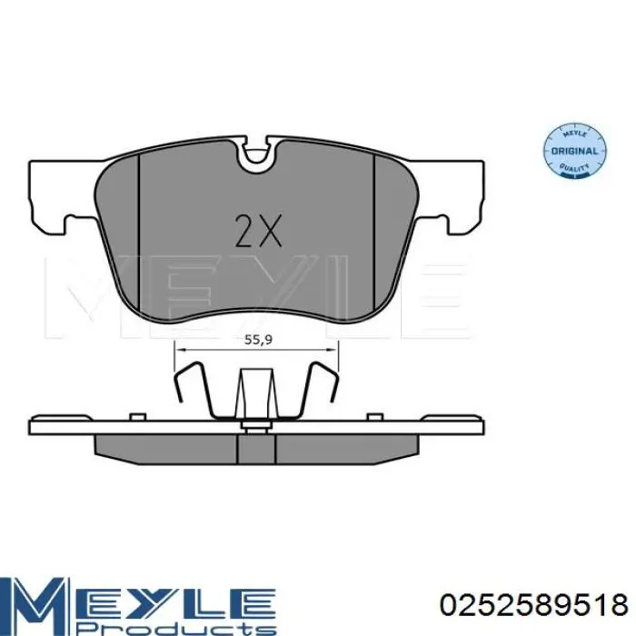 Купить 302451 VALEO Колодки тормозные