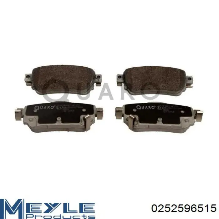 D427E Dafmi Колодки тормозные дисковые комплект