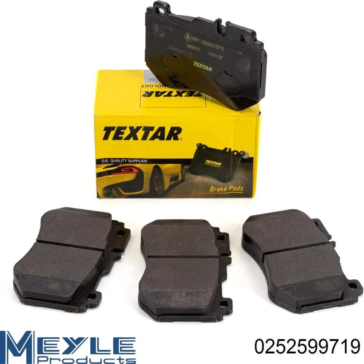Тормозные колодки Meyle 252599719