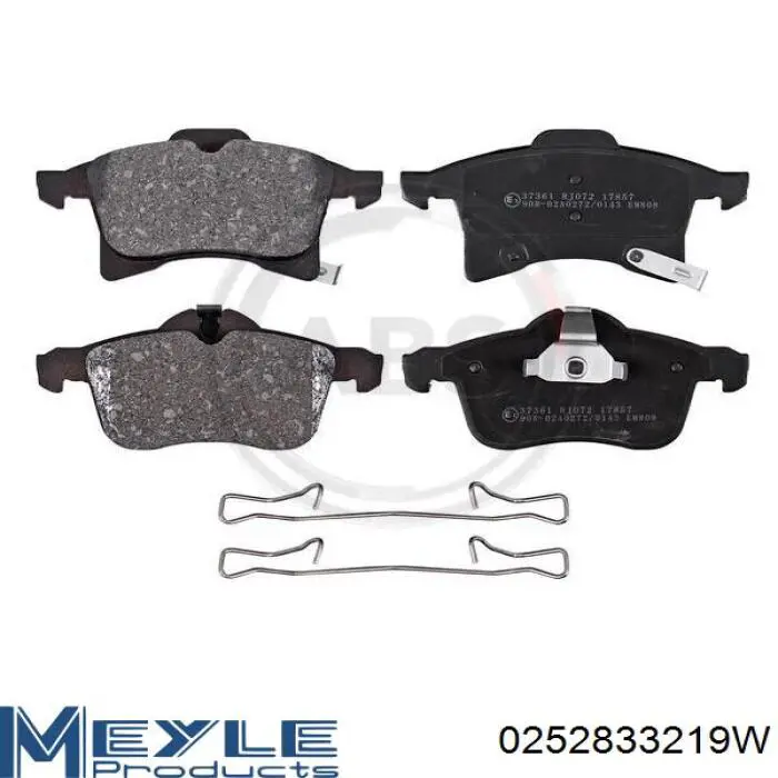 Купить 93189698 Opel Колодки тормозные