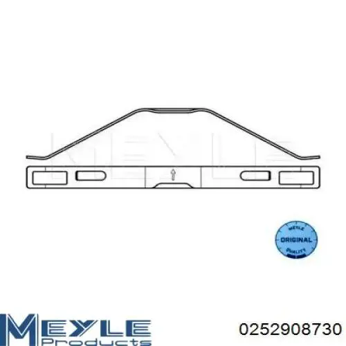 Колодки дисковые  Iveco 500086211 цена, от 69.63 USD