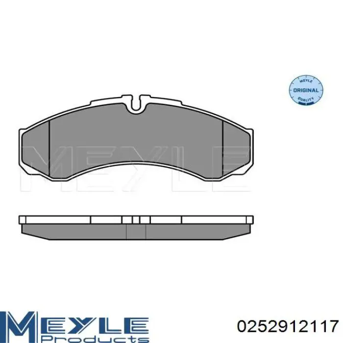 Колодки тормозные передние дисковые на Iveco Daily  III 