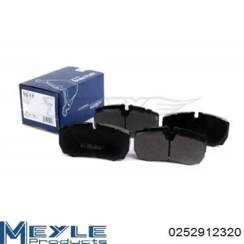 Задние тормозные колодки 0252912320 Meyle
