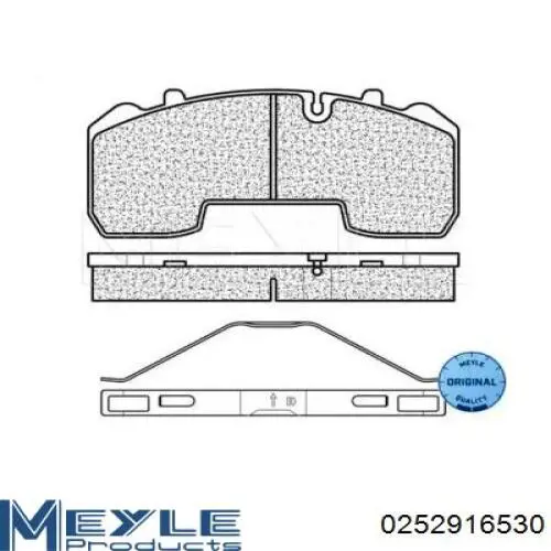 Задние тормозные колодки K078206K50 Knorr-bremse