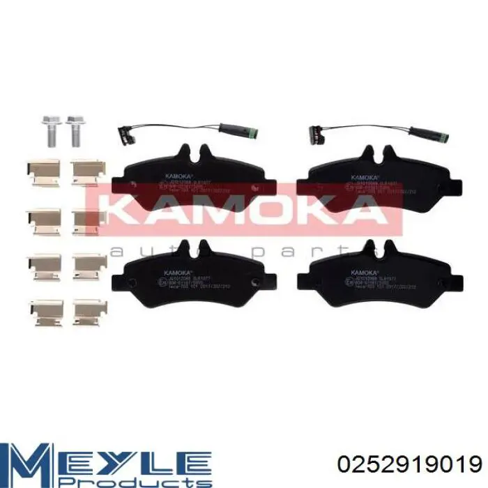 Задние тормозные колодки D237E Dafmi