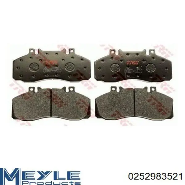 Купить 34201520 Mercedes Колодки тормозные задние, дисковые