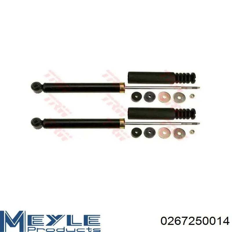 Купить 0267250014 Meyle Амортизатор задней подвески