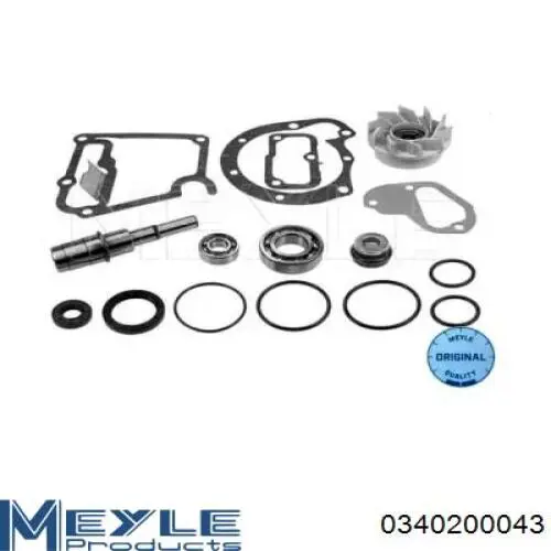 Ремкомплект помпы воды Meyle 0340200043 цена, от 73.72 USD