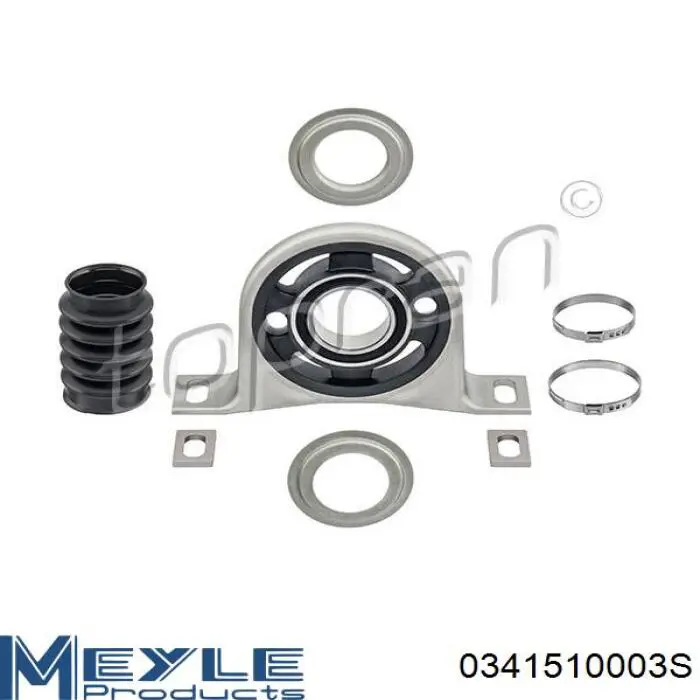 Купить 0341510003S Meyle Опорный подшипник карданного вала