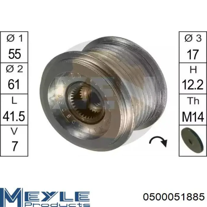 Купить 12677093 General Motors Ремень генератора