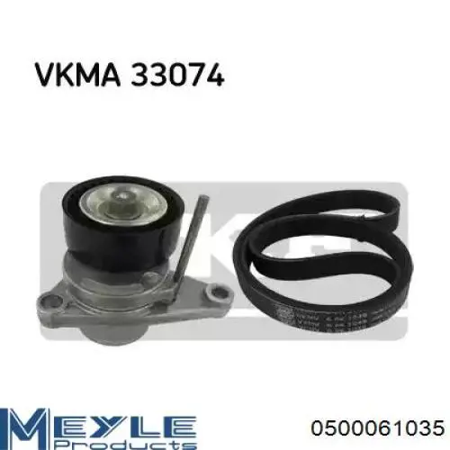 Ремінь приводний, агрегатів 0500061035 Meyle