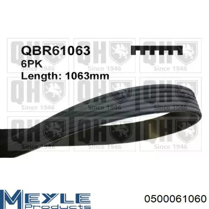 Купить 0500061060 Meyle Ремень генератора