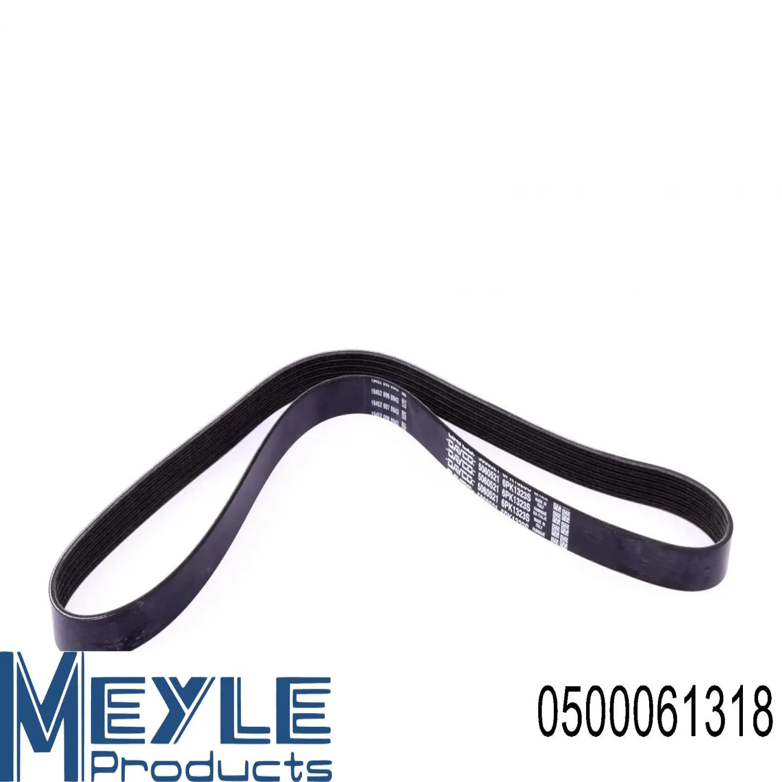 Клиновый ремень Meyle 0500061318 цена, от 14.08 USD