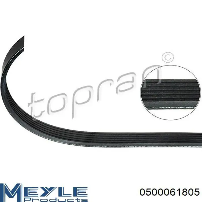 Купить 0500061805 Meyle Ремень генератора