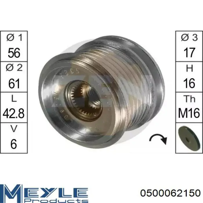 Ремень кондиционера Autotechteile 9062145