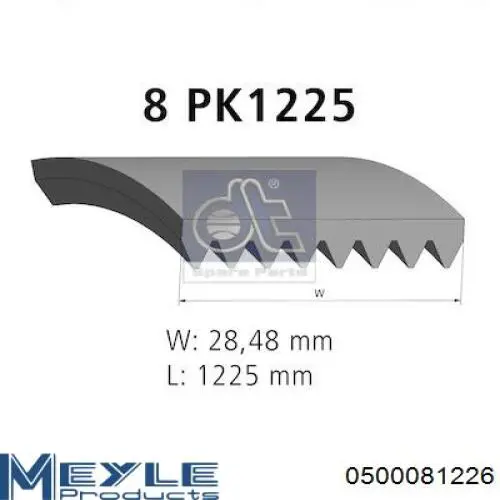 Клиновый ремень Mazda RF7L15909 цена, от 15.80 USD