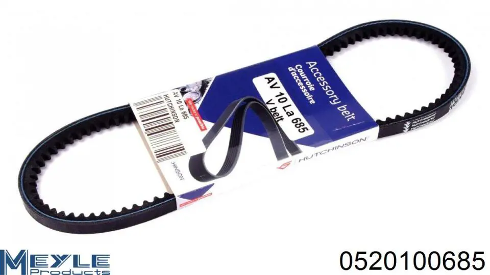 Клиновый ремень Meyle 520100685 цена, от 3.66 USD