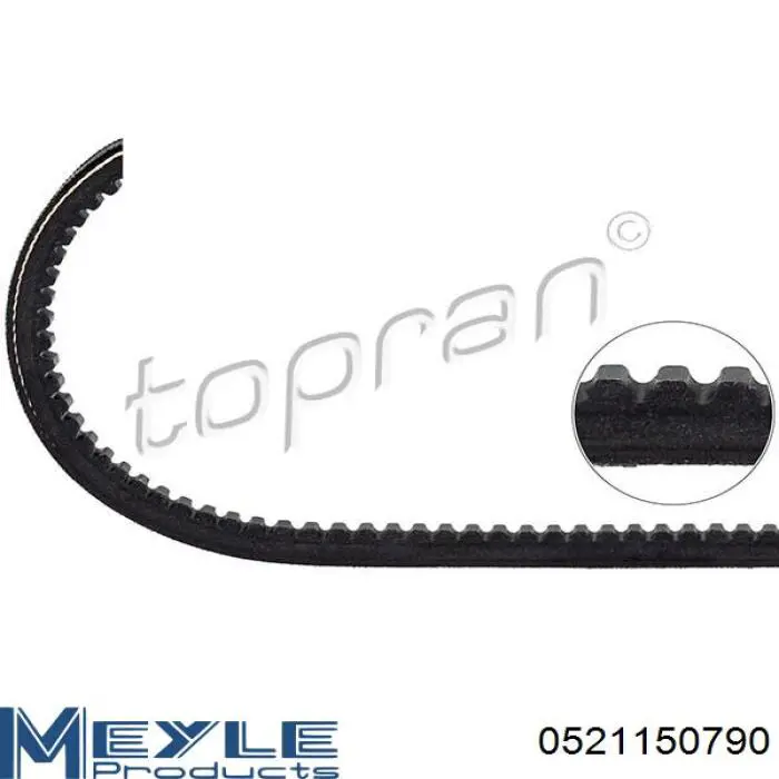 Correa trapezoidal 0521150790 Meyle