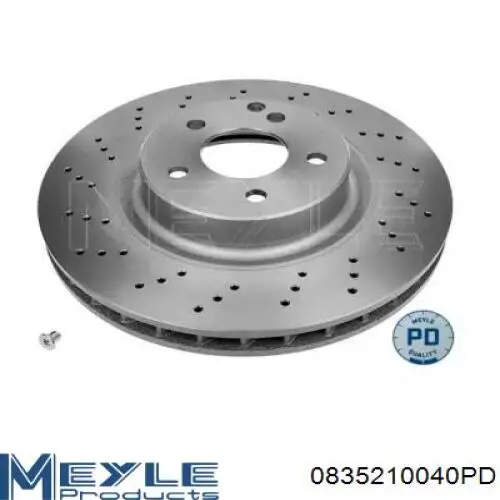 9982511 Brembo диск тормозной передний