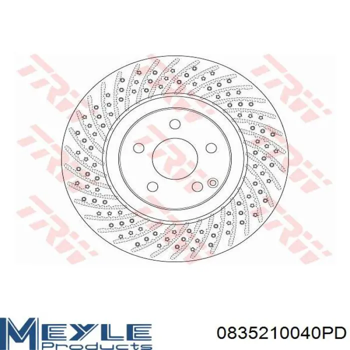 986479415 Bosch Диск тормозной передний