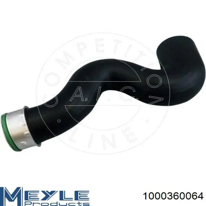 Tubo flexible de aire de sobrealimentación inferior derecho 1000360064 Meyle