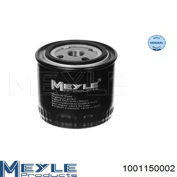 100 115 0002 Meyle масляный фильтр