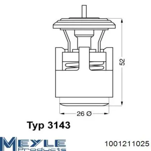 Купить TST00687 Starline Автомобильный термостат