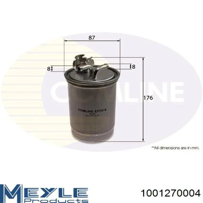 Фильтр тонкой очистки топлива MAN WK8424 цена, от 9.98 USD