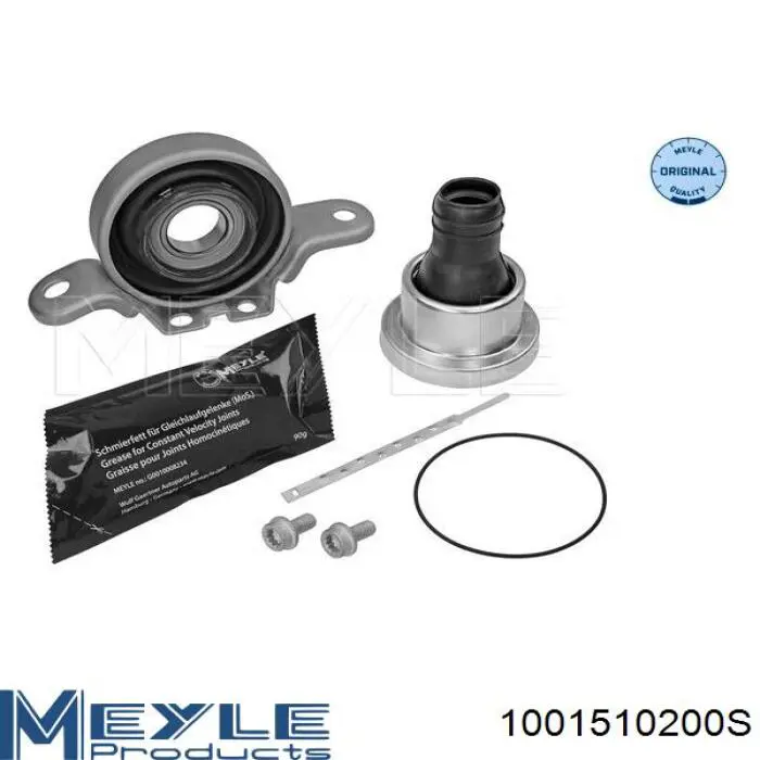 Подвесной подшипник карданного вала задний Meyle 1001510200S цена, от 217.70 USD