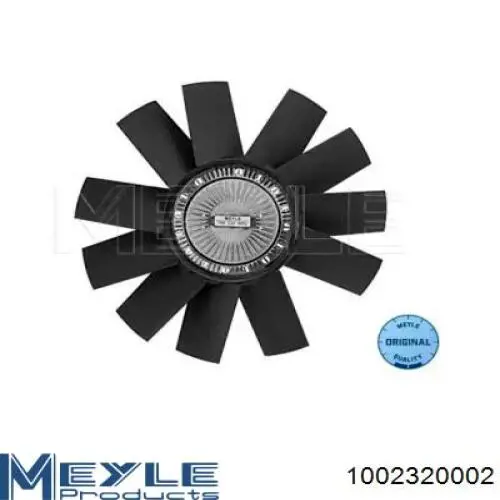 Вентилятор (крыльчатка) радиатора охлаждения Meyle 1002320002
